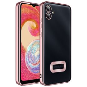 Zore Samsung Galaxy A04E Kamera Korumalı Logo Gösteren Omega Kapak Cep Telefonu Kılıfı