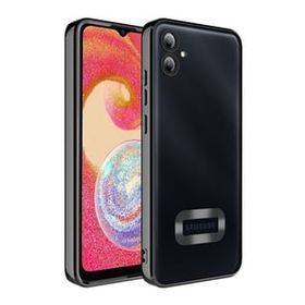Zore Samsung Galaxy A04E Kamera Korumalı Logo Gösteren Omega Kapak Cep Telefonu Kılıfı