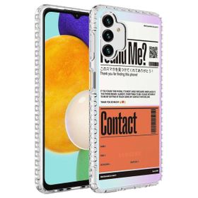 Zore Samsung Galaxy A04s Airbag Kenarlı Renkli Desenli Silikon Elegans Kapak Kılıf
