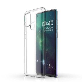Zore Samsung Galaxy A21s Süper Silikon Kapak Şeffaf Kılıf