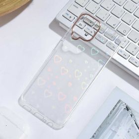 Zore Samsung Galaxy A22 4G Sidney Desenli Sert Kapak Kılıf