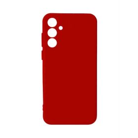 Zore Samsung Galaxy A35 Mat Korumalı Biye Silikon Kırmızı Cep Telefonu Kılıfı