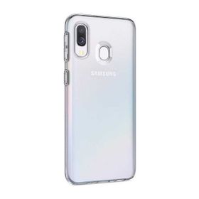 Zore Samsung Galaxy A40 Süper Şeffaf Esnek Silikon Kılıf