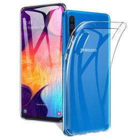 Zore Samsung Galaxy A50 İnce Şeffaf Esnek Silikon Kılıf