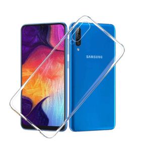 Zore Samsung Galaxy A50 İnce Şeffaf Esnek Silikon Kılıf