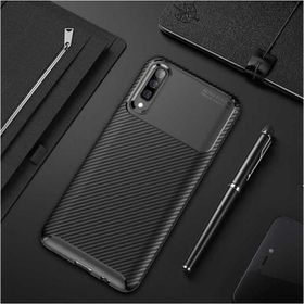 Zore Samsung Galaxy A50 Negro Silikon Kapak Siyah Cep Telefonu Kılıfı