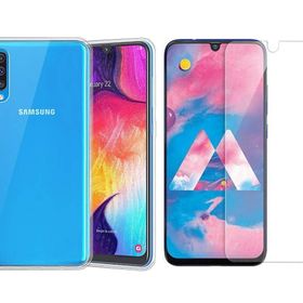 Zore Samsung Galaxy A50 Şeffaf Esnek Silikon Kılıf