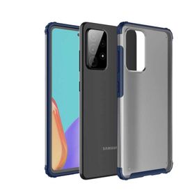 Zore Samsung Galaxy A52 Volks Kapak Lacivert Kılıf