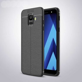 Zore Samsung Galaxy A6 2018 Niss Silikon Kapak-Siyah Kılıf