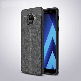 Zore Samsung Galaxy A6 2018 Niss Silikon Kapak-Siyah Kılıf