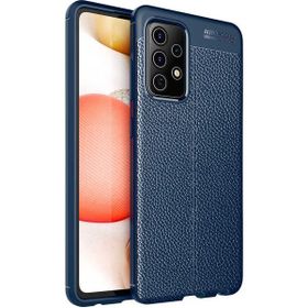 Zore Samsung Galaxy A7 2018 Deri Dokulu Niss Silikon Kapak SMGA72018 Kılıf