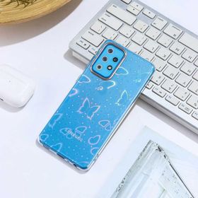 Zore Samsung Galaxy A72 Sidney Desenli Sert Kapak Kılıf