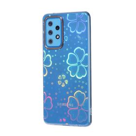 Zore Samsung Galaxy A72 Sidney Desenli Sert Kapak Kılıf