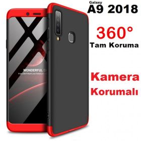 Zore Samsung Galaxy A9 2018 AYS 360 Derece Tam Koruma Kılıf