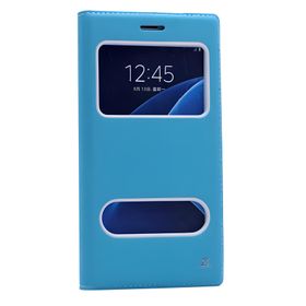 Zore Samsung Galaxy C7 Dolce Kapaklı Kılıf