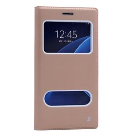 Zore Samsung Galaxy C7 Dolce Kapaklı Kılıf