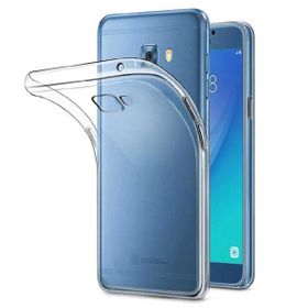 Zore Samsung Galaxy C7 Kamera Korumalı Süper Silikon Kapak Kılıf