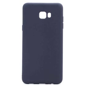 Zore Samsung Galaxy C7 Pro Premier Siyah Silikon Kapak Kılıf