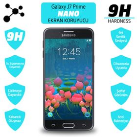 Zore Samsung Galaxy J7 Prime Nano Micro Temperli Ekran Koruyucusu