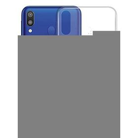 Zore Samsung Galaxy M20 İnce Şeffaf Esnek Silikon Kılıf