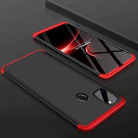 Zore Samsung Galaxy M30S AYS Kapak Kırmızı Siyah Cep Telefonu Kılıfı