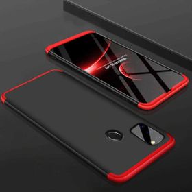 Zore Samsung Galaxy M30S AYS Kapak Kırmızı Siyah Cep Telefonu Kılıfı
