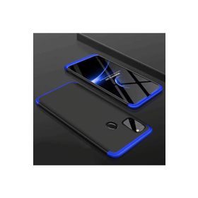 Zore Samsung Galaxy M30S AYS Kapak Mavi Siyah Cep Telefonu Kılıfı