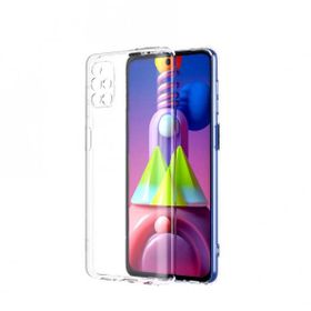 Zore Samsung Galaxy M51 Kamera Korumalı Süper Silikon Kapak Kılıf