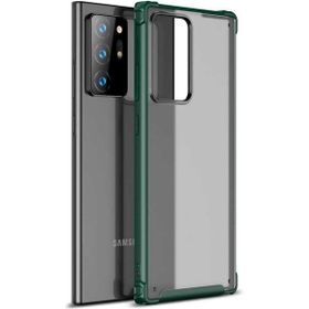Zore Samsung Galaxy Note 20 Ultra Volks Kapak Koyu Yeşil Kılıf