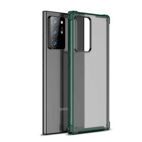 Zore Samsung Galaxy Note 20 Ultra Volks Kapak Koyu Yeşil Kılıf