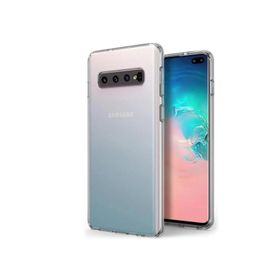 Zore Samsung Galaxy S10 Kamera Korumalı Süper Renksiz Silikon Kapak Kılıf