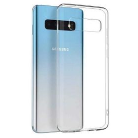 Zore Samsung Galaxy S10 Kamera Korumalı Süper Renksiz Silikon Kapak Kılıf