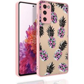 Zore Samsung Galaxy S20 Fe Desenli Kamera Korumalı Parlak Nora Kapak Kılıf