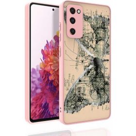 Zore Samsung Galaxy S20 Fe Desenli Kamera Korumalı Parlak Nora Kapak Kılıf