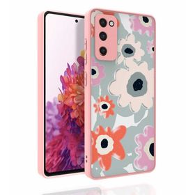 Zore Samsung Galaxy S20 Fe Desenli Kamera Korumalı Parlak Nora Kapak Kılıf