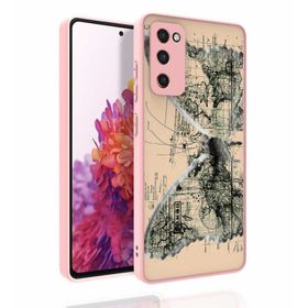 Zore Samsung Galaxy S20 Fe Desenli Kamera Korumalı Parlak Nora Kapak Kılıf
