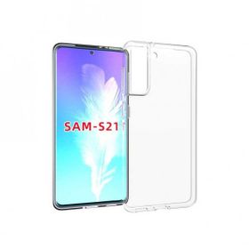 Zore Samsung Galaxy S21 Süper Silikon Kapak Şeffaf Kılıf