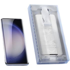 Zore Samsung Galaxy S22 Ultra Uyumlu Kolay Uygulama Aparatlı Easy Body Ekran Koruyucu