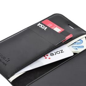 Zore Samsung Galaxy S23 Kar Deluxe Kapaklı Cep Telefonu Kılıfı