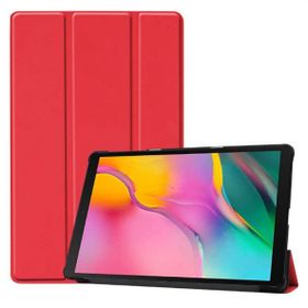 Zore Samsung Galaxy Tab A 8.0 2019 T290 Smart Cover Standlı 1-1 - Kırmızı Kılıf