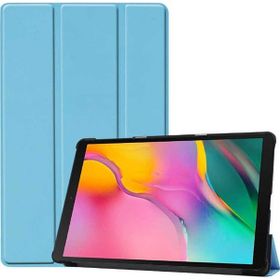 Zore Samsung Galaxy Tab A 8.0 2019 T290 Smart Cover Standlı 1-1 - Mavi Kılıf
