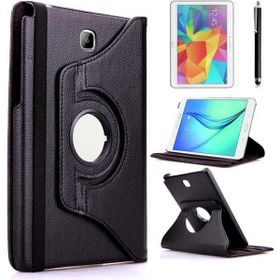 Zore Samsung Galaxy Tab A T580 10.1 Dönebilen Standlı - Siyah Kılıf