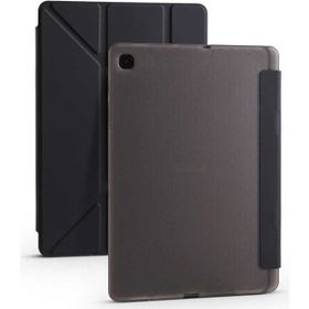 Zore Samsung Galaxy Tab A7 10.4 T500 2020 Tri Folding Kalem Standlı Siyah Kılıf