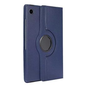 Zore Samsung Galaxy Tab A8 10.5 SM-X200 2021 Dönebilen Standlı - Lacivert Kılıf