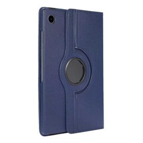 Zore Samsung Galaxy Tab A8 10.5 SM-X200 2021 Dönebilen Standlı - Lacivert Kılıf