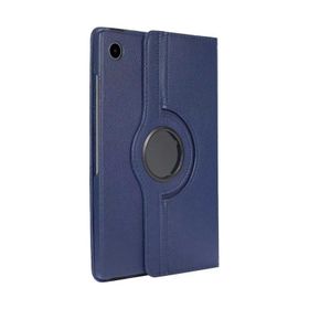 Zore Samsung Galaxy Tab A8 10.5 SM-X200 2021 Dönebilen Standlı - Lacivert Kılıf
