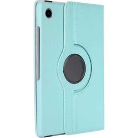 Zore Samsung Galaxy Tab A8 10.5 SM-X200 2021 Dönebilen Standlı - Mavi Kılıf