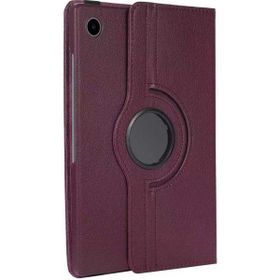 Zore Samsung Galaxy Tab A8 10.5 SM-X200 2021 Dönebilen Standlı - Mor Kılıf