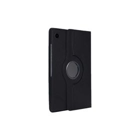 Zore Samsung Galaxy Tab A8 10.5 SM-X200 2021 Dönebilen Standlı - Siyah Kılıf