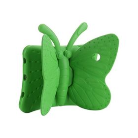 Zore Samsung Galaxy Tab S6 Lite P610 Butterfly Standlı - Yeşil Kılıf